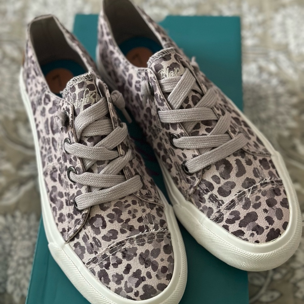 Blowfish Leopard Print Women's Sneakers